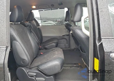 2014 Toyota Sienna Sport из США, поврежденный, VIN 5TDXK3DC8ES437005